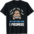 Pew Gamer Sloth Gaming Gifts - Adult & Kids T-Shirts, Sweatshirts & Hoodies apparel design preview 1