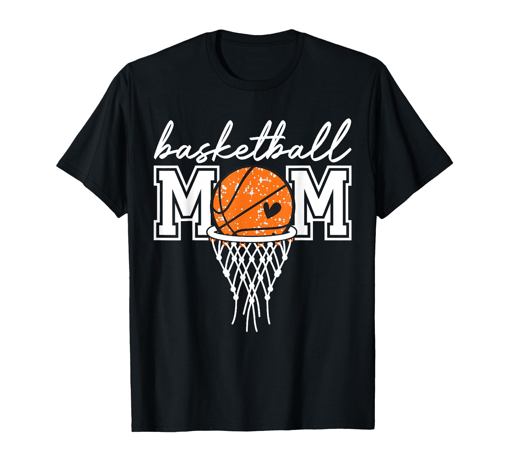 Basketball Mom Mama Funny Mom Game Day T-Shirt - Graphic Print Unisex - T-Shirt, Sweatshirt, Hoodie