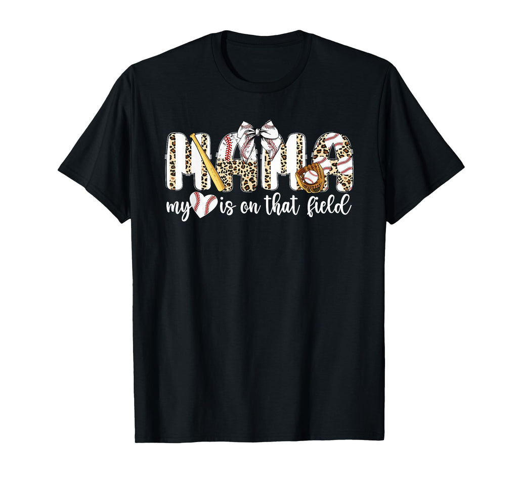Proud Baseball Mama Baseball Mom T-Shirt - Aesthetic Graphic Men Women - T-Shirt, Sweatshirt, Hoodie