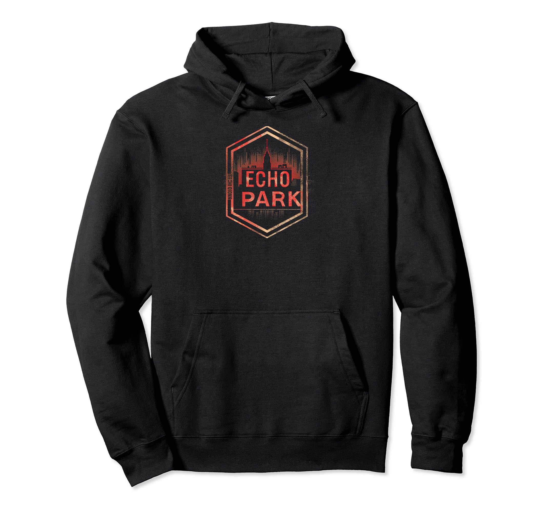 Echo Park Grit 90S Grunge Urbandecay Mens Hoodie - Graphic Print Unisex - T-Shirt, Sweatshirt, Hoodie
