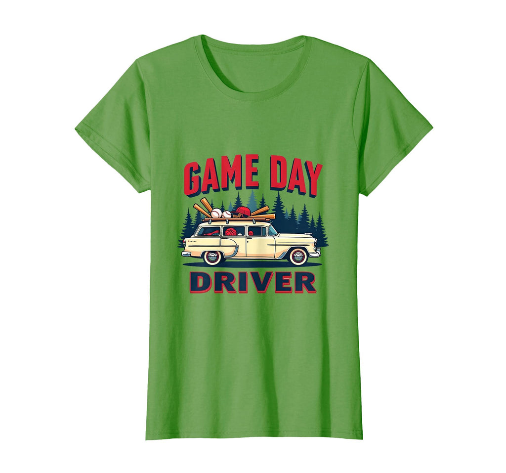 Game Day Driver Baseball Mom T-Shirt - Minimalist Print Unisex - T-Shirt, Sweatshirt, Hoodie