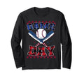Game Day Baseball Bat Sports Gift Sweatshirt - Custom Art Print Men Women - T-Shirt, Sweatshirt, Hoodie