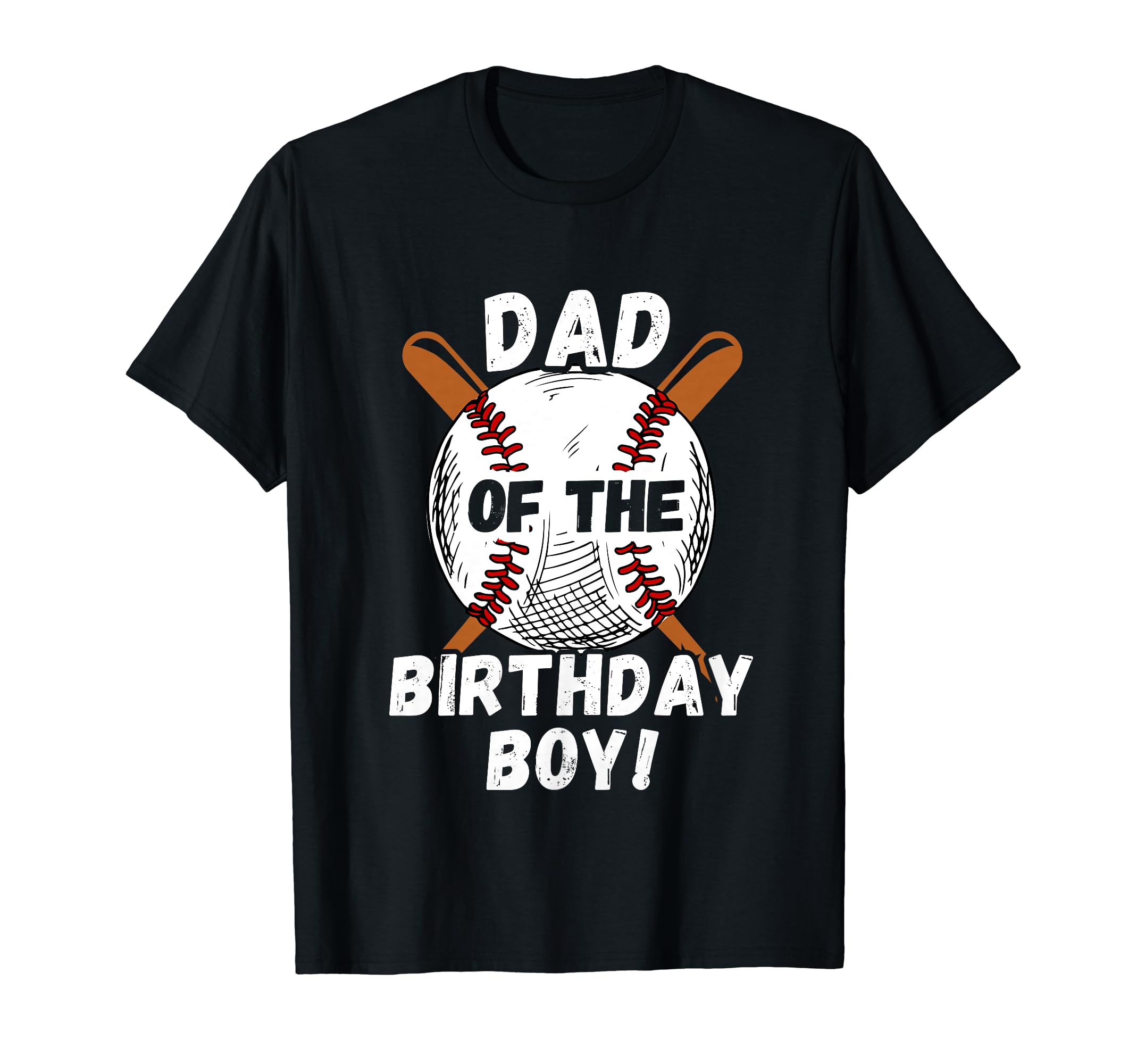 Funny Dad Birthday Baseball Theme T-Shirt - Minimalist Print Men Women - T-Shirt, Sweatshirt, Hoodie