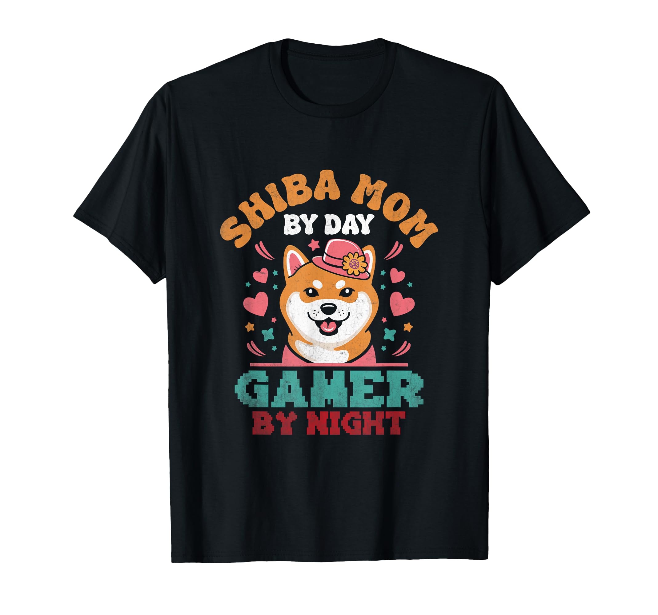 Shiba Mom Day Gamer Night T-Shirt - Aesthetic Graphic Unisex - T-Shirt, Sweatshirt, Hoodie