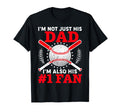 Funny Baseball Dad His Number 1 Fan T-Shirt - Trendy Graphic Men Women - T-Shirt, Sweatshirt, Hoodie