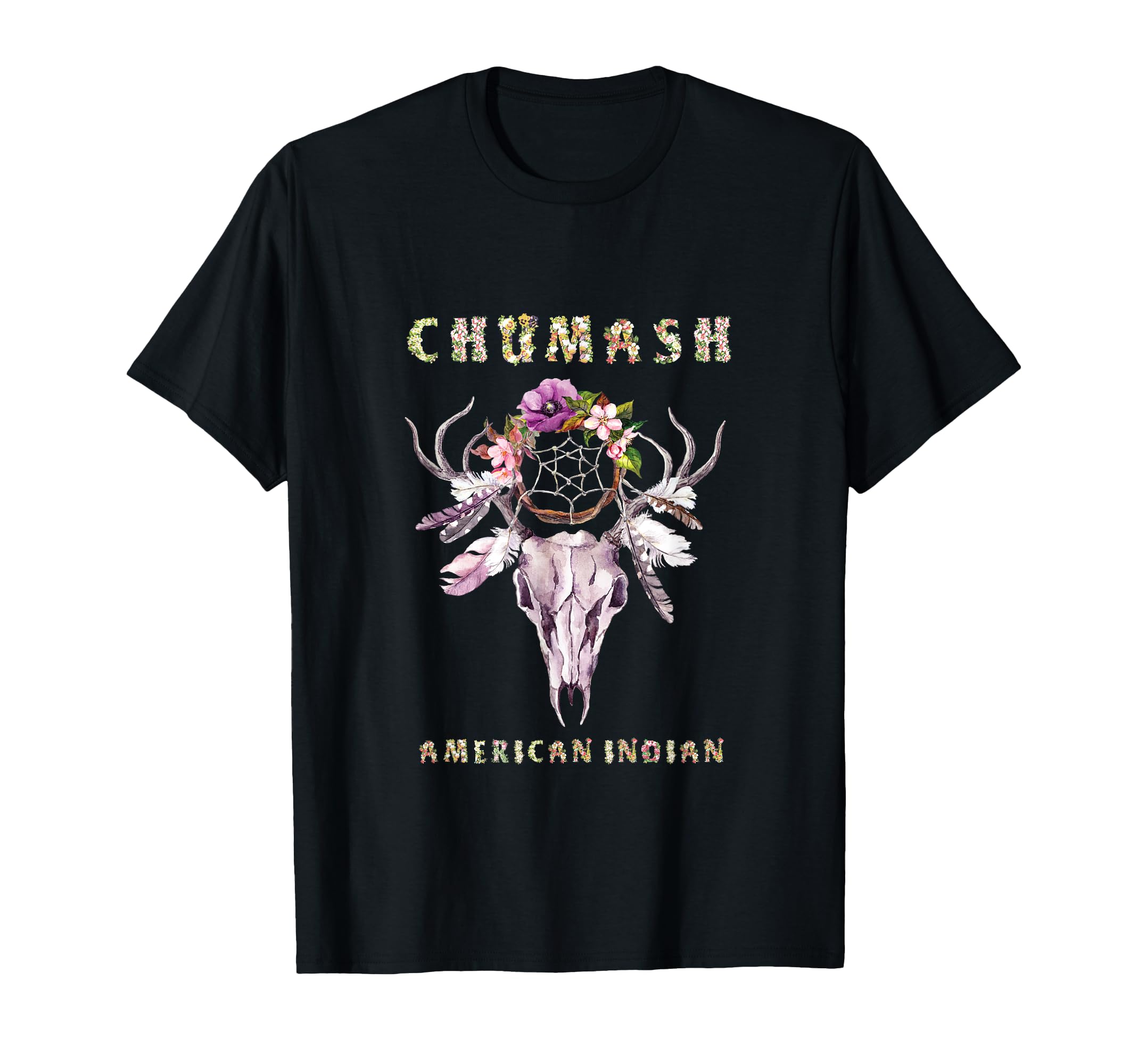Chumash American Indian Tribe Boho T-Shirt - Minimalist Print for Adults - T-Shirt, Sweatshirt, Hoodie