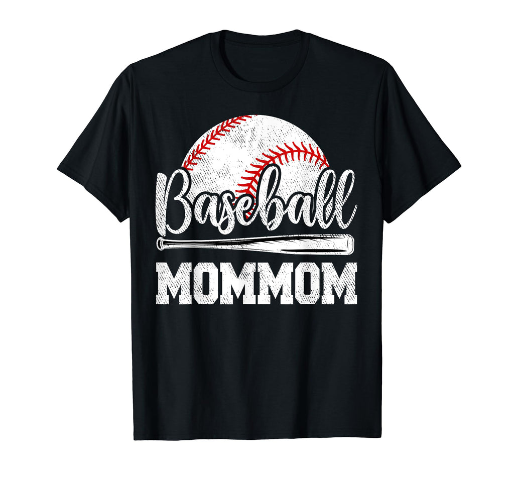 Baseball Mommom Baseball Player T-Shirt - Fun Novelty Design Men Women - T-Shirt, Sweatshirt, Hoodie
