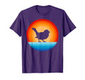 Sparrow 60S 70S Sunset Bird Lovers T-Shirt - Trendy Graphic Men Women - T-Shirt, Sweatshirt, Hoodie