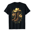 Cowboy Boots Western Rodeo Country T-Shirt - Streetwear Style for Adults - T-Shirt, Sweatshirt, Hoodie