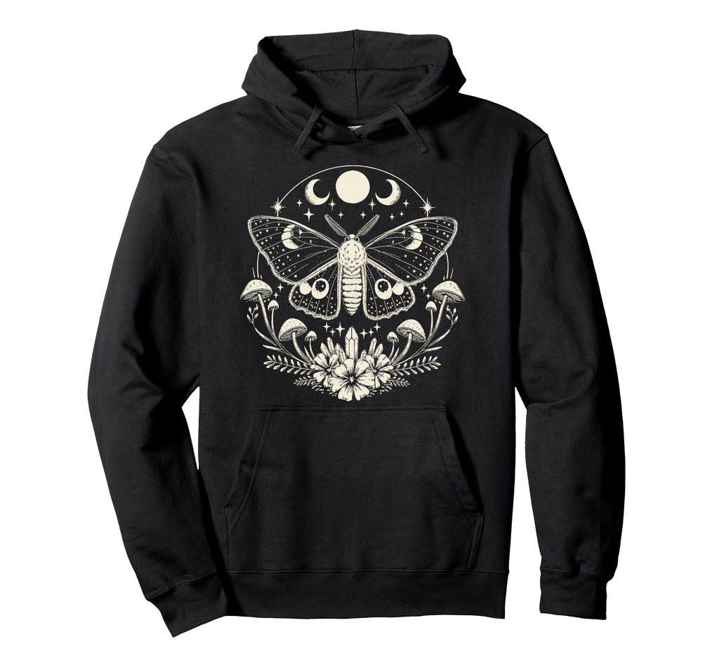 Butterfly Grunge Fairycore Therian Moth Hoodie - Graphic Print Unisex - T-Shirt, Sweatshirt, Hoodie