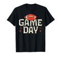 Game Day Dad And Mom Football T-Shirt - Graphic Print Unisex - T-Shirt, Sweatshirt, Hoodie