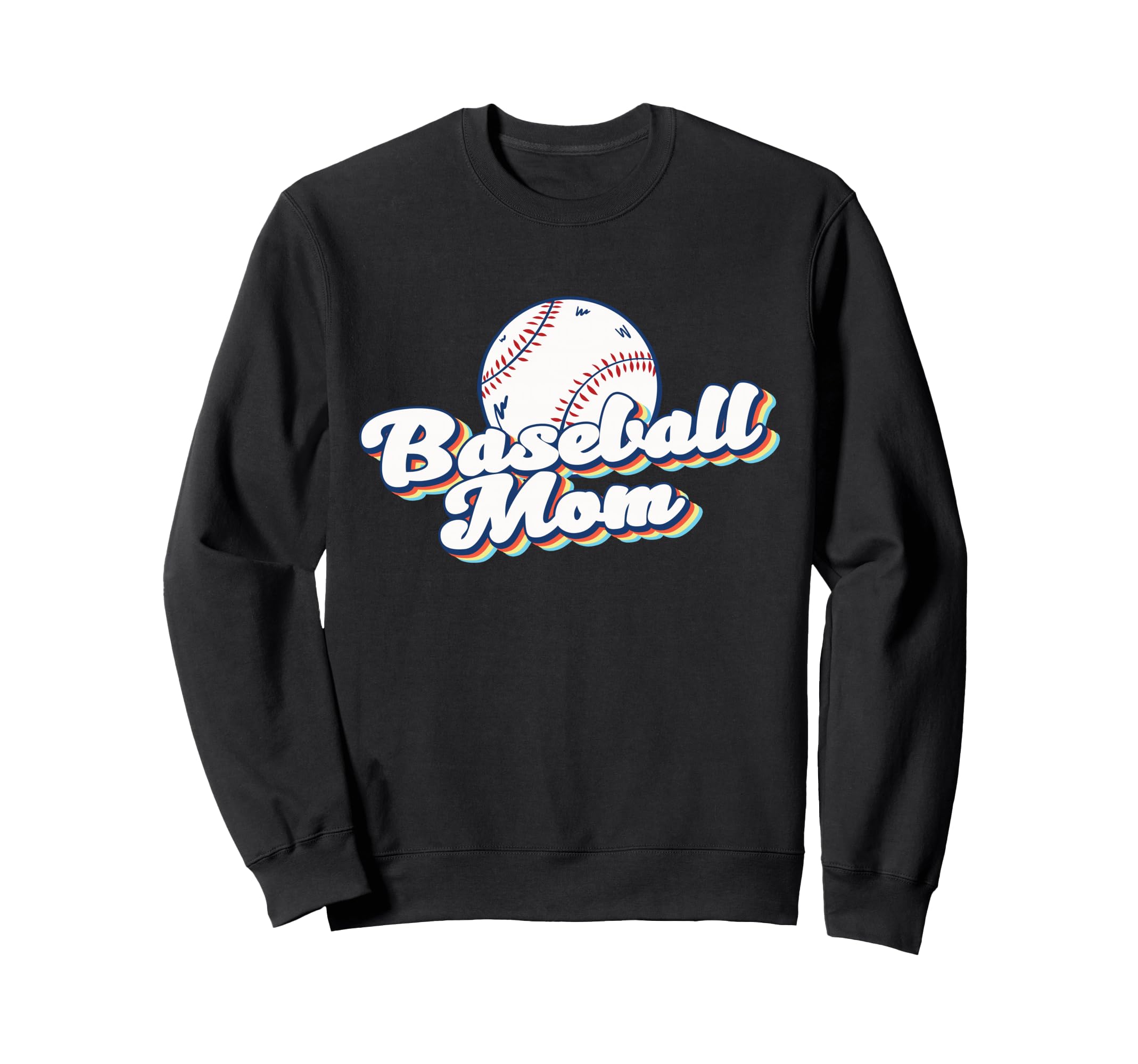 Baseball Mom Softball Mom Mothers Sweatshirt - Casual Everyday Wear Unisex - T-Shirt, Sweatshirt, Hoodie