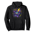 80S Lightning Pop Art Vibes Hoodie - Casual Everyday Wear for Adults - T-Shirt, Sweatshirt, Hoodie