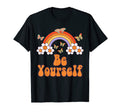 Be Yourself Month Lgbtq Rainbow T-Shirt - Graphic Print Men Women - T-Shirt, Sweatshirt, Hoodie