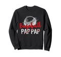 Baseball Pap Pap Fathers Day Dad Sweatshirt - Custom Art Print Unisex - T-Shirt, Sweatshirt, Hoodie