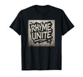 Rhyme Unite Graffiti Tribute Hip Hop T-Shirt - Streetwear Style for Adults - T-Shirt, Sweatshirt, Hoodie