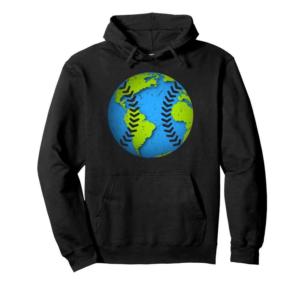 Earth Baseball Earth Day Favors Funny Hoodie - Novelty Apparel Unisex - T-Shirt, Sweatshirt, Hoodie