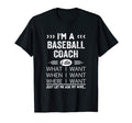 Mens Baseball Coach Husband Gift From T-Shirt - Minimalist Print Unisex - T-Shirt, Sweatshirt, Hoodie