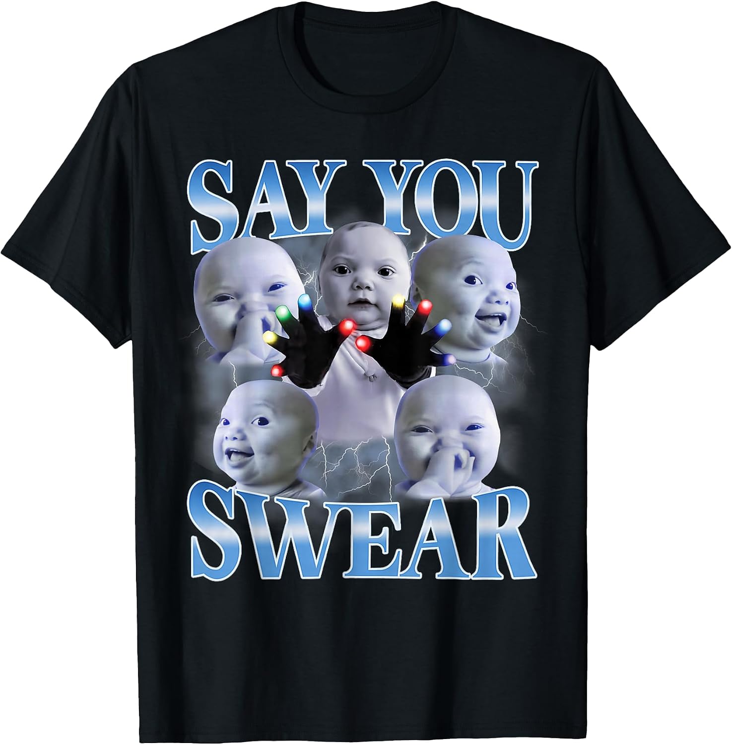 Ai Baby Meme Funny Laughing - Adult & Kids T-Shirts, Sweatshirts & Hoodies apparel design preview 1