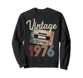 1976 Cassette Tape 48Th Birthday Bday Sweatshirt - Trendy Graphic Men Women - T-Shirt, Sweatshirt, Hoodie