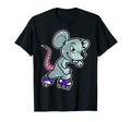 Mouse Rat Roller Skate T-Shirt - Fun Novelty Design Unisex - T-Shirt, Sweatshirt, Hoodie