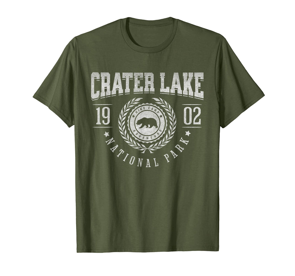 Crater Lake National Park Oregon Usa T-Shirt - Custom Art Print Unisex - T-Shirt, Sweatshirt, Hoodie