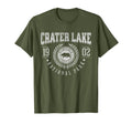 Crater Lake National Park Oregon Usa T-Shirt - Custom Art Print Unisex - T-Shirt, Sweatshirt, Hoodie