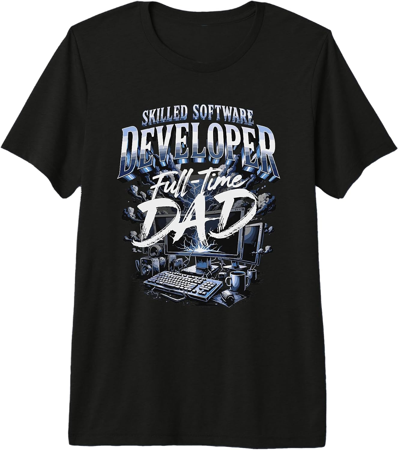Skilled Dad Father Gifts - Adult & Kids T-Shirts, Sweatshirts & Hoodies apparel design preview 1