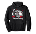 Senior Uncle 2026 Final Inning Hoodie - Fun Novelty Design for Adults - T-Shirt, Sweatshirt, Hoodie