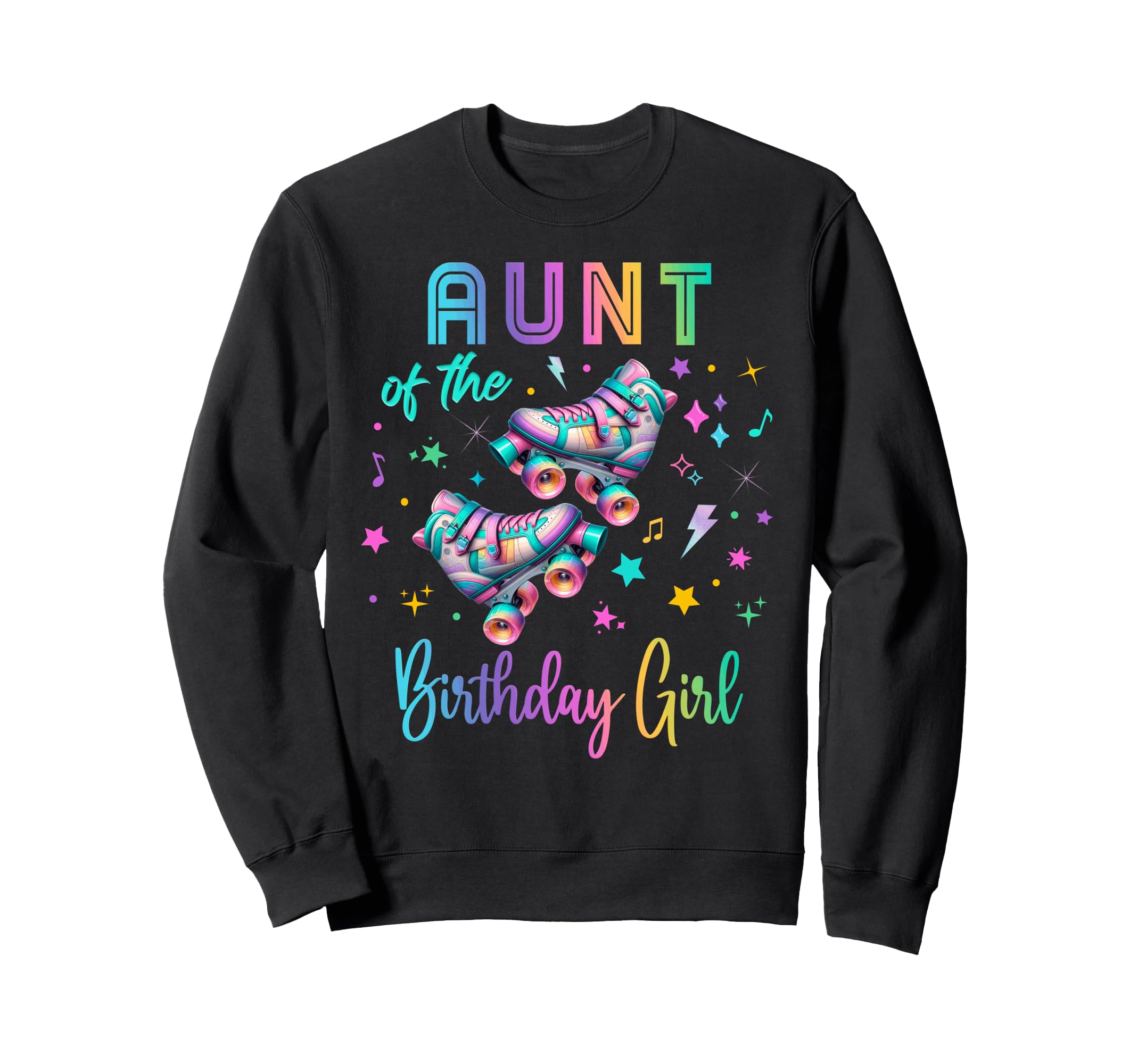 Roller Skates Birthday Outfit Sweatshirt - Trendy Graphic for Adults - T-Shirt, Sweatshirt, Hoodie