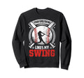 Your Girlfriend Likes My Swing Sweatshirt - Graphic Print for Adults - T-Shirt, Sweatshirt, Hoodie