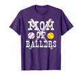 Mom Ballers Funny Baseball Softball Lover T-Shirt - Streetwear Style Unisex - T-Shirt, Sweatshirt, Hoodie