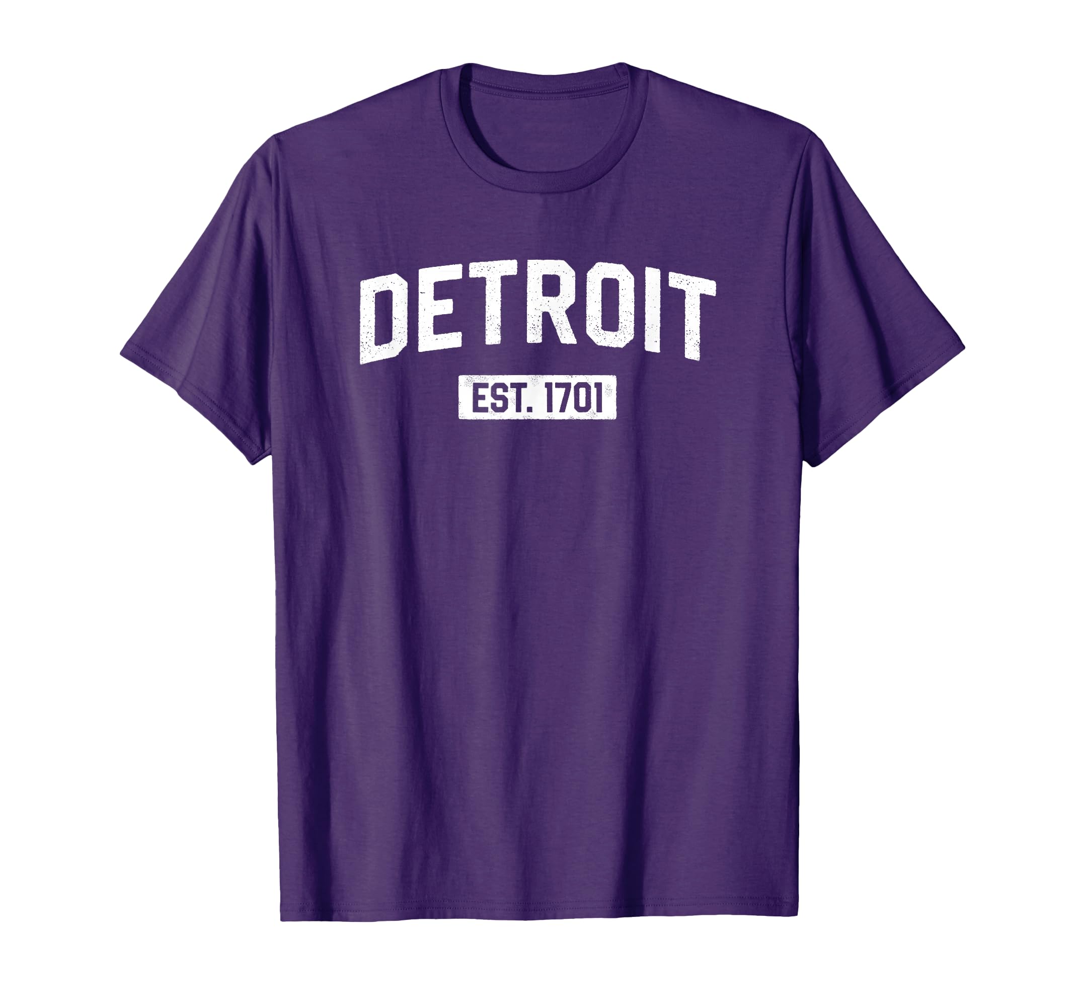 Distressed Simple Detroit Gag Detroiter T-Shirt - Fun Novelty Design Unisex - T-Shirt, Sweatshirt, Hoodie