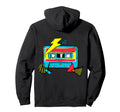 80S Cassette Tape Hoodie - Casual Everyday Wear Unisex - T-Shirt, Sweatshirt, Hoodie