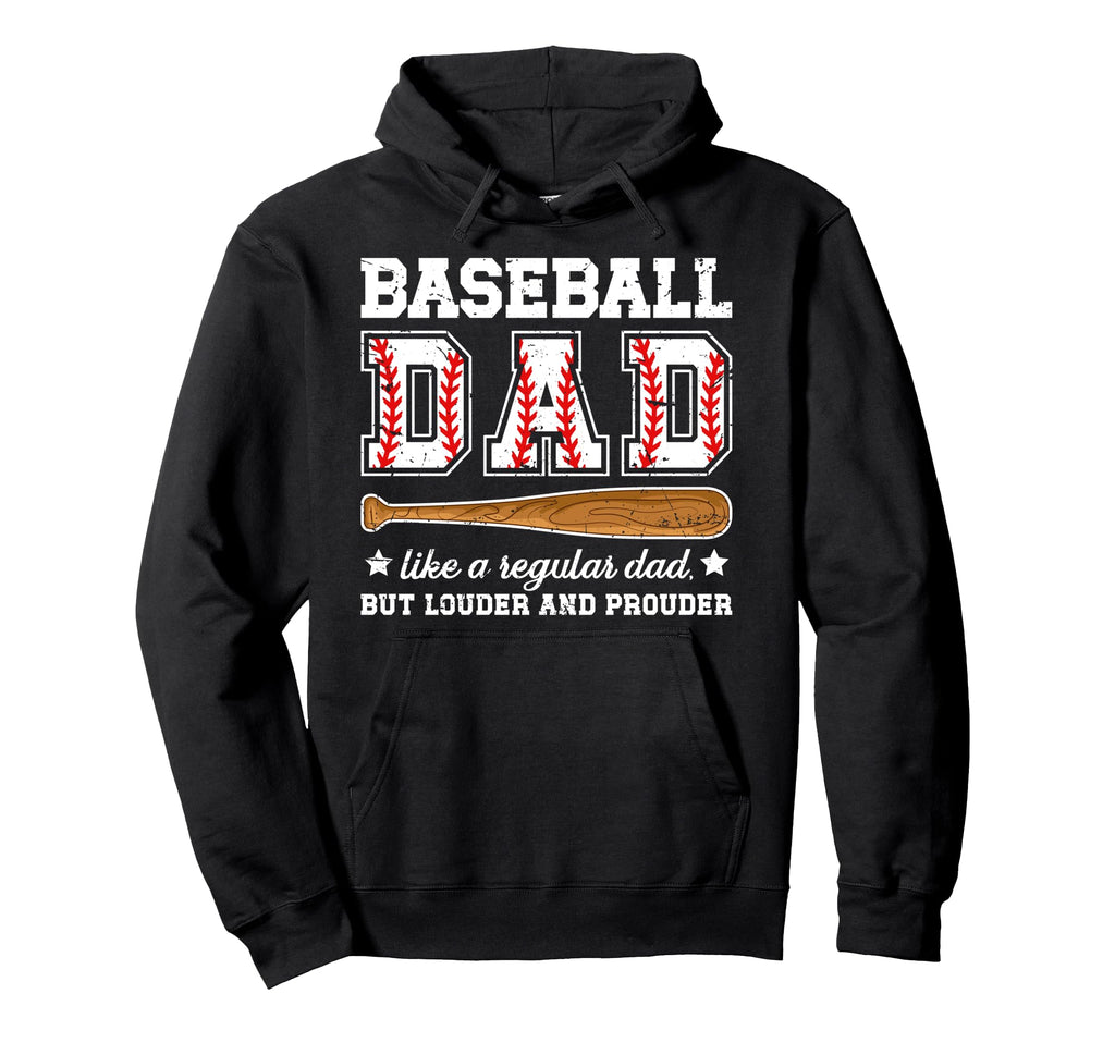 Baseball Dad Definition Dad Baseball Hoodie - Novelty Apparel for Adults - T-Shirt, Sweatshirt, Hoodie