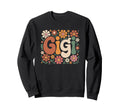 Gigi Floral Hippie Boho 70S Sweatshirt - Custom Art Print for Adults - T-Shirt, Sweatshirt, Hoodie