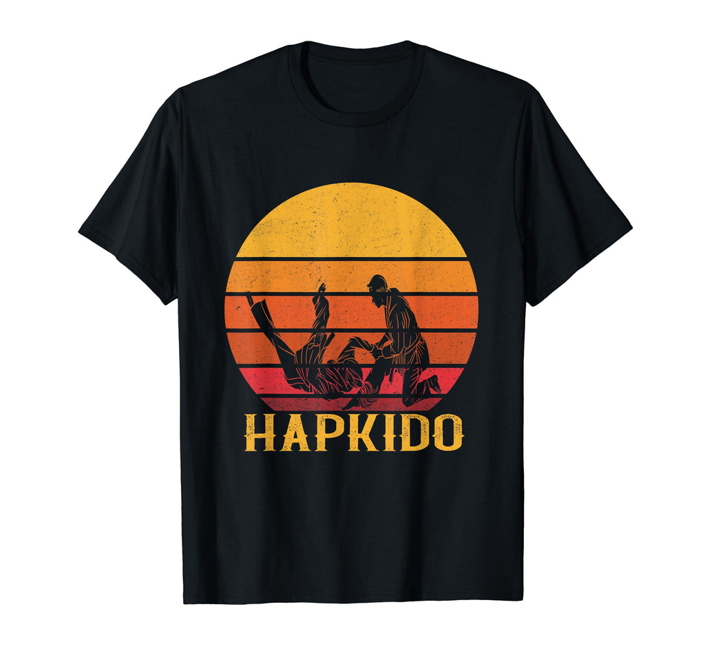 Hapkido Self Defense Sunset Korean T-Shirt - Aesthetic Graphic for Adults - T-Shirt, Sweatshirt, Hoodie