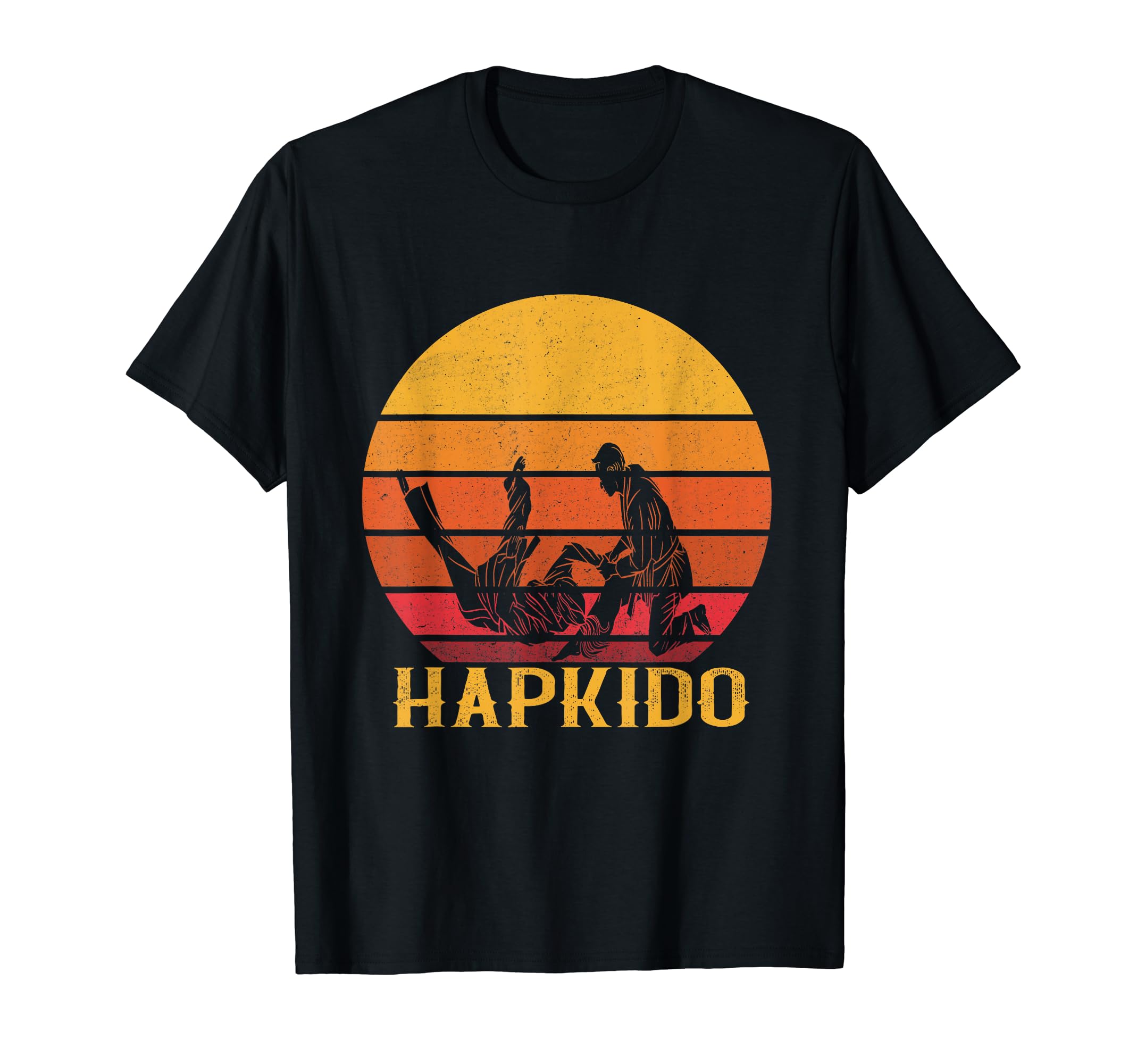 Hapkido Self Defense Sunset Korean T-Shirt - Aesthetic Graphic for Adults - T-Shirt, Sweatshirt, Hoodie