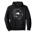 Edgy Skull And Flowers Goth Vaporwave Alt Hoodie - Graphic Print Men Women - T-Shirt, Sweatshirt, Hoodie