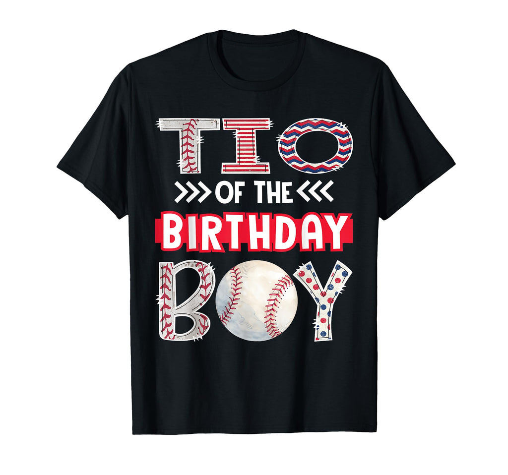 Tio Birthday Baseball Family Squad T-Shirt - Novelty Apparel Men Women - T-Shirt, Sweatshirt, Hoodie