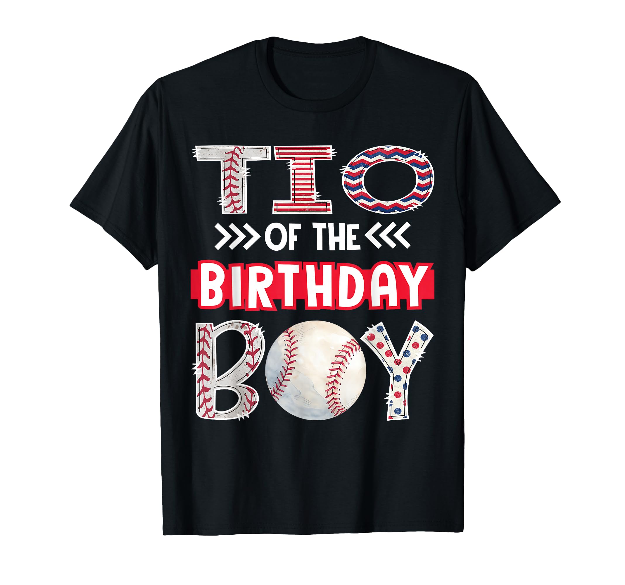 Tio Birthday Baseball Family Squad T-Shirt - Novelty Apparel Men Women - T-Shirt, Sweatshirt, Hoodie