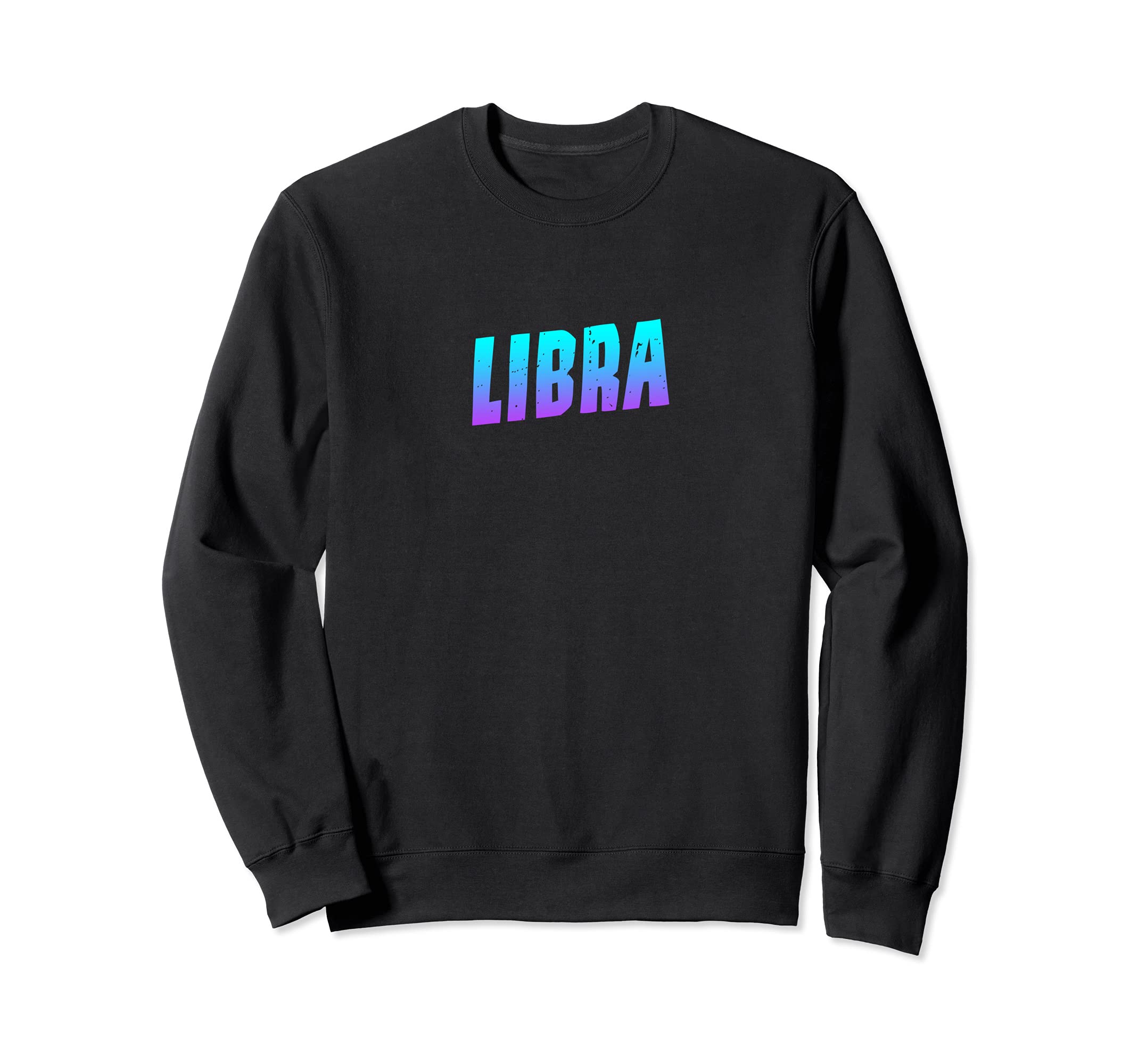 Libra Blue Purple Zodiac Sign Sweatshirt - Trendy Graphic Men Women - T-Shirt, Sweatshirt, Hoodie