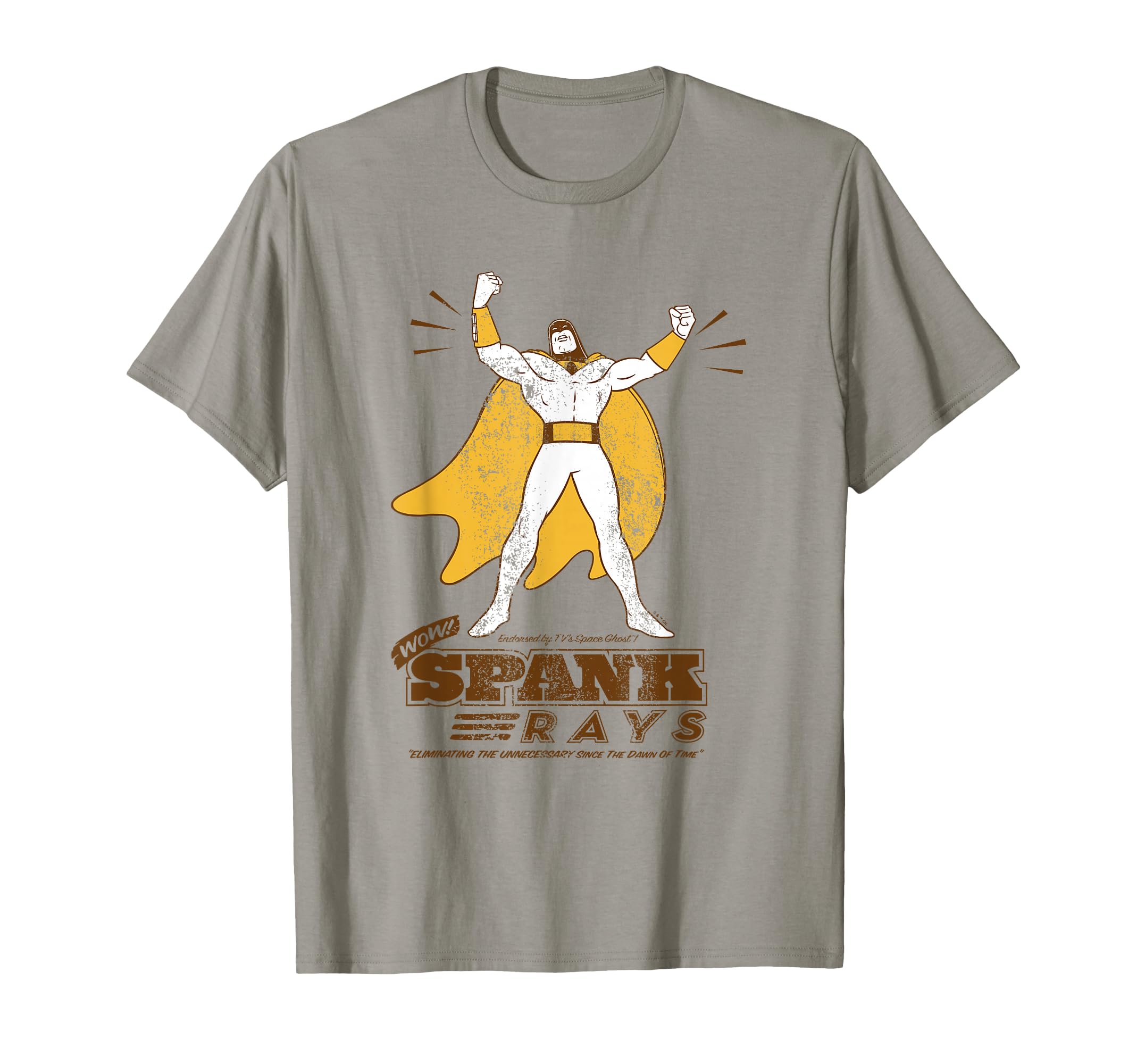 Space Ghost Spank Rays Distressed T-Shirt - Minimalist Print Men Women - T-Shirt, Sweatshirt, Hoodie