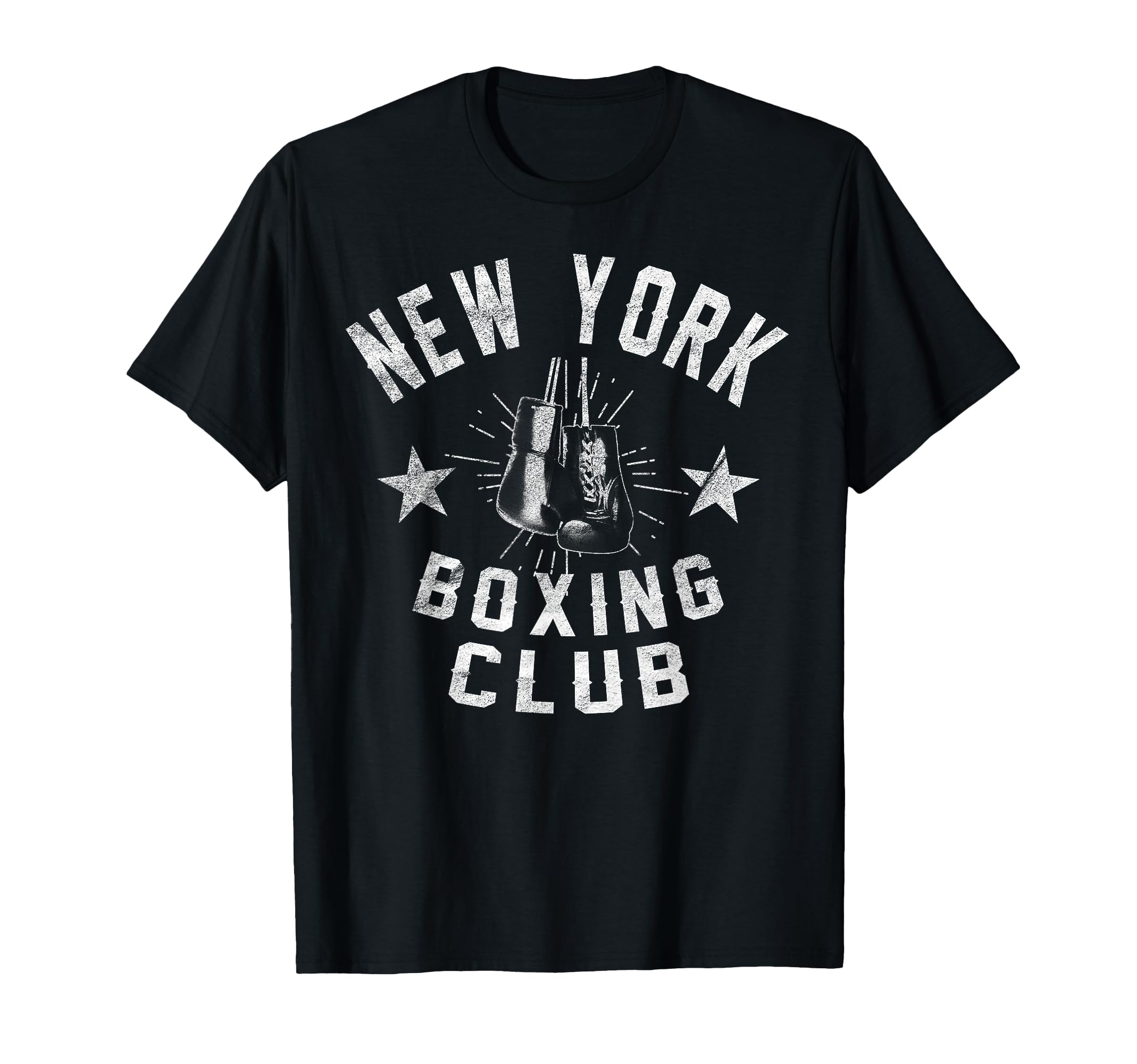 New York Boxing Club Distressed T-Shirt - Fun Novelty Design for Adults - T-Shirt, Sweatshirt, Hoodie