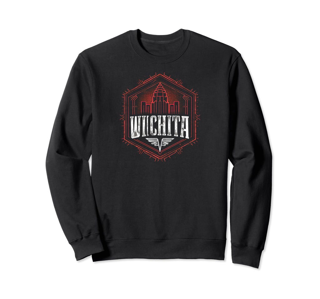 Wichita Grit 90S Grunge Sweatshirt - Casual Everyday Wear Men Women - T-Shirt, Sweatshirt, Hoodie