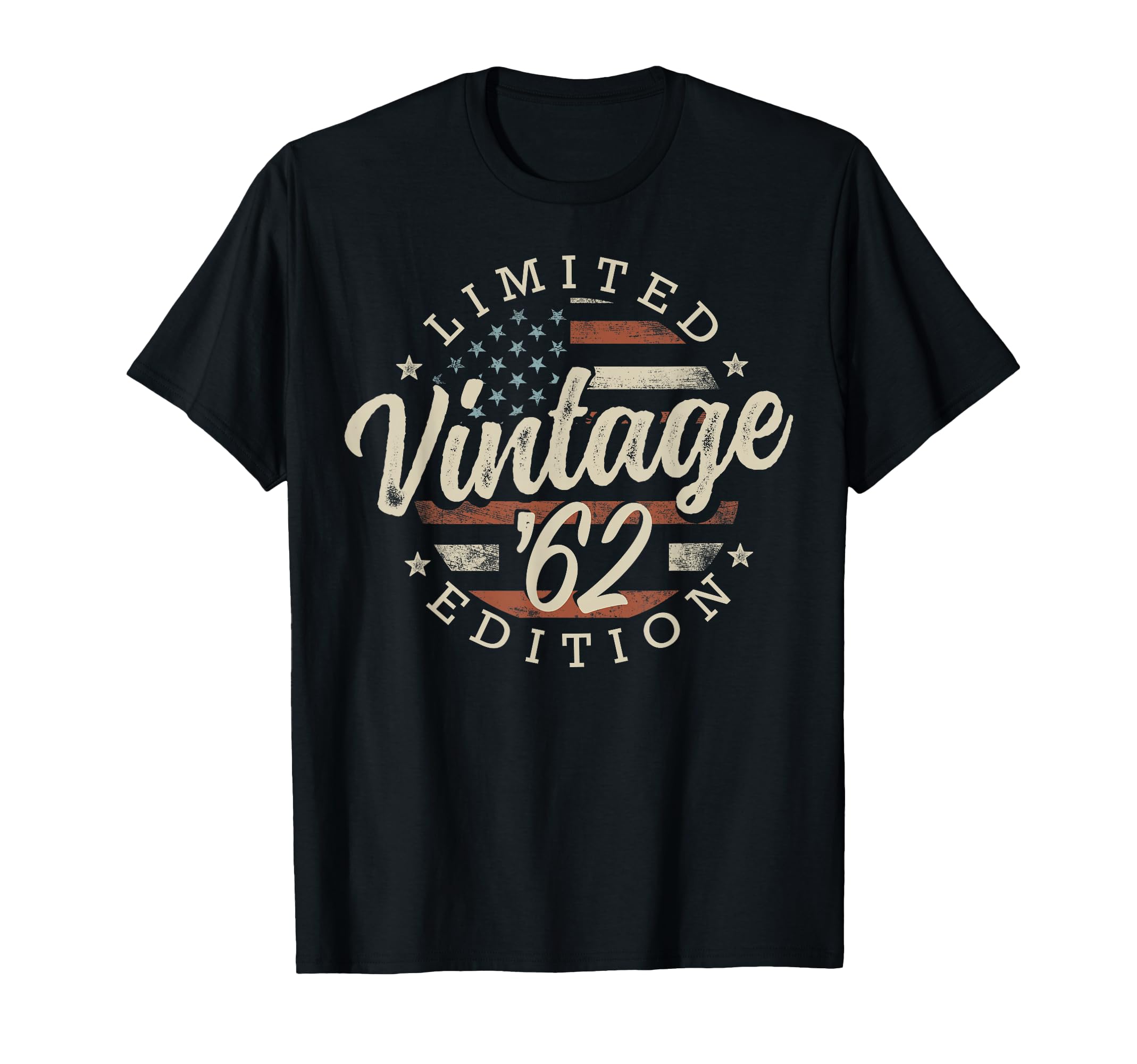 1962 Usa Flag 64Th Birthday T-Shirt - Streetwear Style for Adults - T-Shirt, Sweatshirt, Hoodie