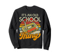 80S 90S Oldschool Cassette Tape Sweatshirt - Minimalist Print for Adults - T-Shirt, Sweatshirt, Hoodie