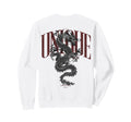 Aesthetic Back Dragon Y2K Sweatshirt - Fun Novelty Design Men Women - T-Shirt, Sweatshirt, Hoodie