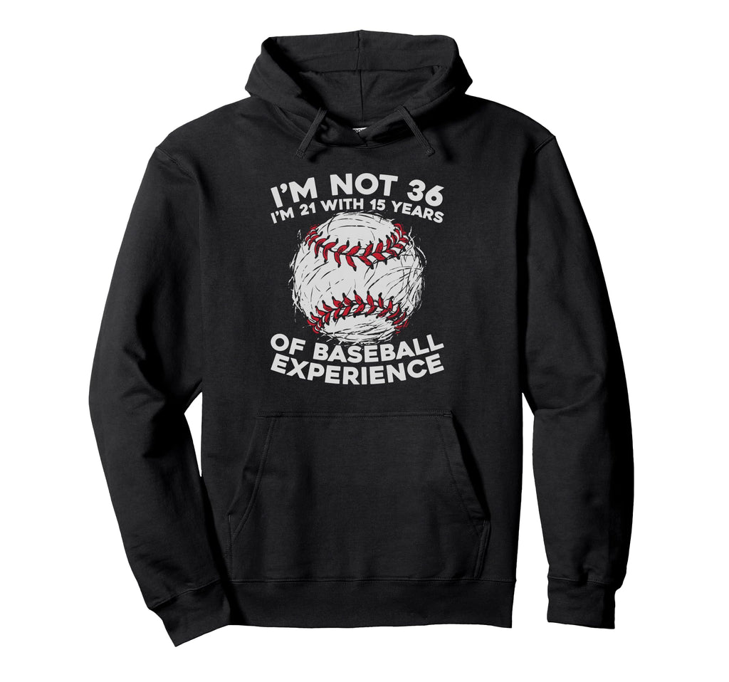 36 Years Old Baseball Sport Team Hoodie - Novelty Apparel Unisex - T-Shirt, Sweatshirt, Hoodie