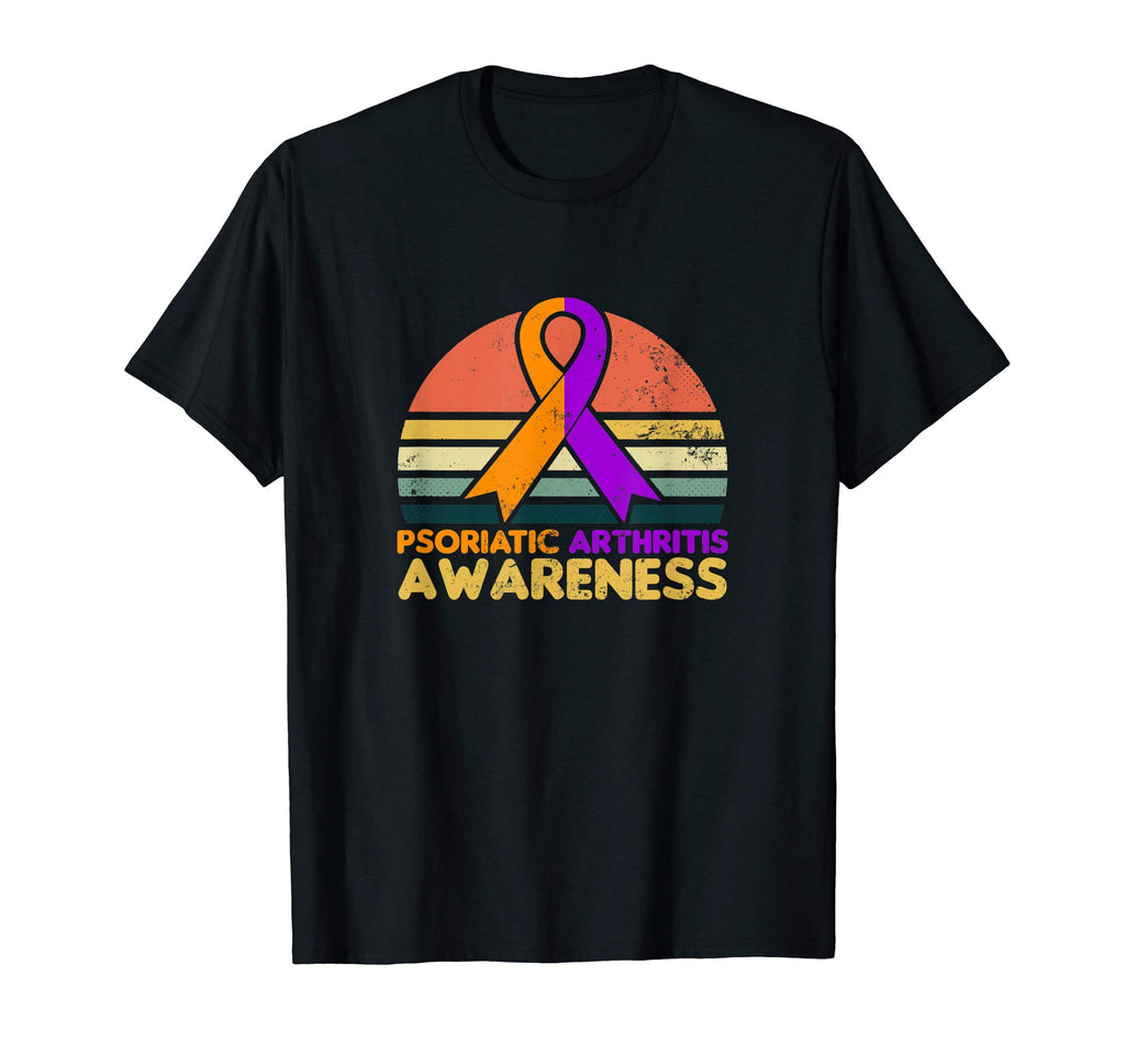 Psoriatic Arthritis Sunset Gift T-Shirt - Fun Novelty Design Men Women - T-Shirt, Sweatshirt, Hoodie